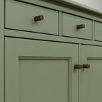 Pomello 3146 | Zigrinato | Ottone Antico