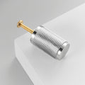 Knob 3146 | Ribbed | Chrome