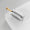 Knop 3146 | Rillet | Krom