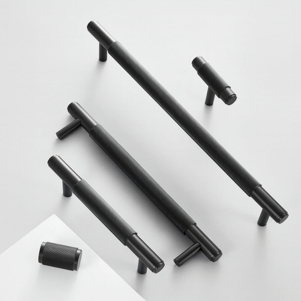 T-bar 3146 | Gerillt | Schwarz