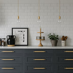 Handle 3146 | Ribbed | Brass