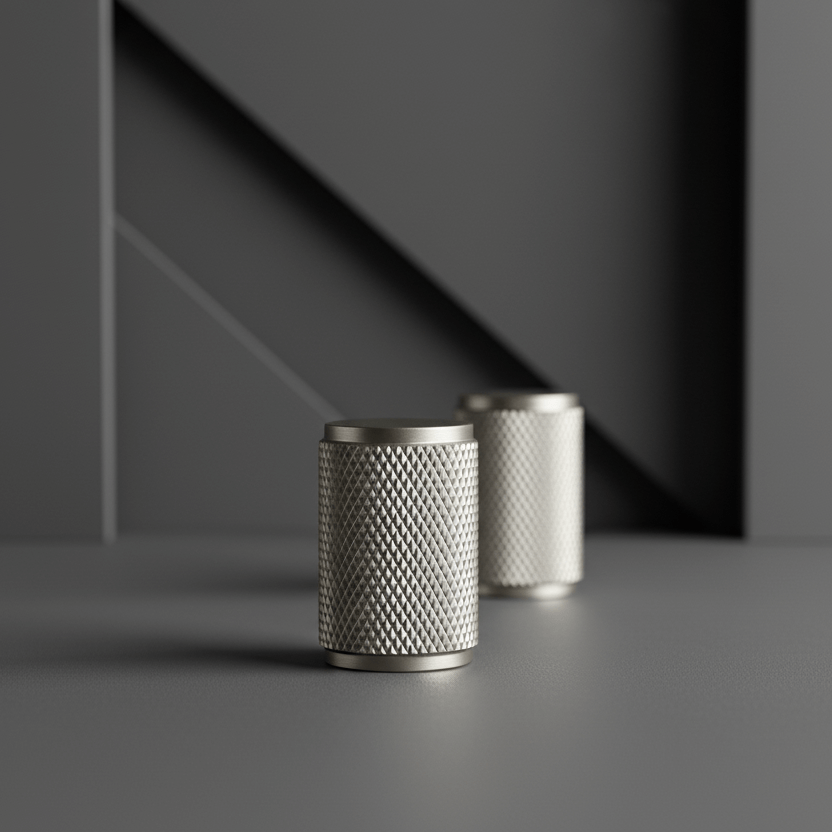 Knob CH035 | Knurled | Nickel