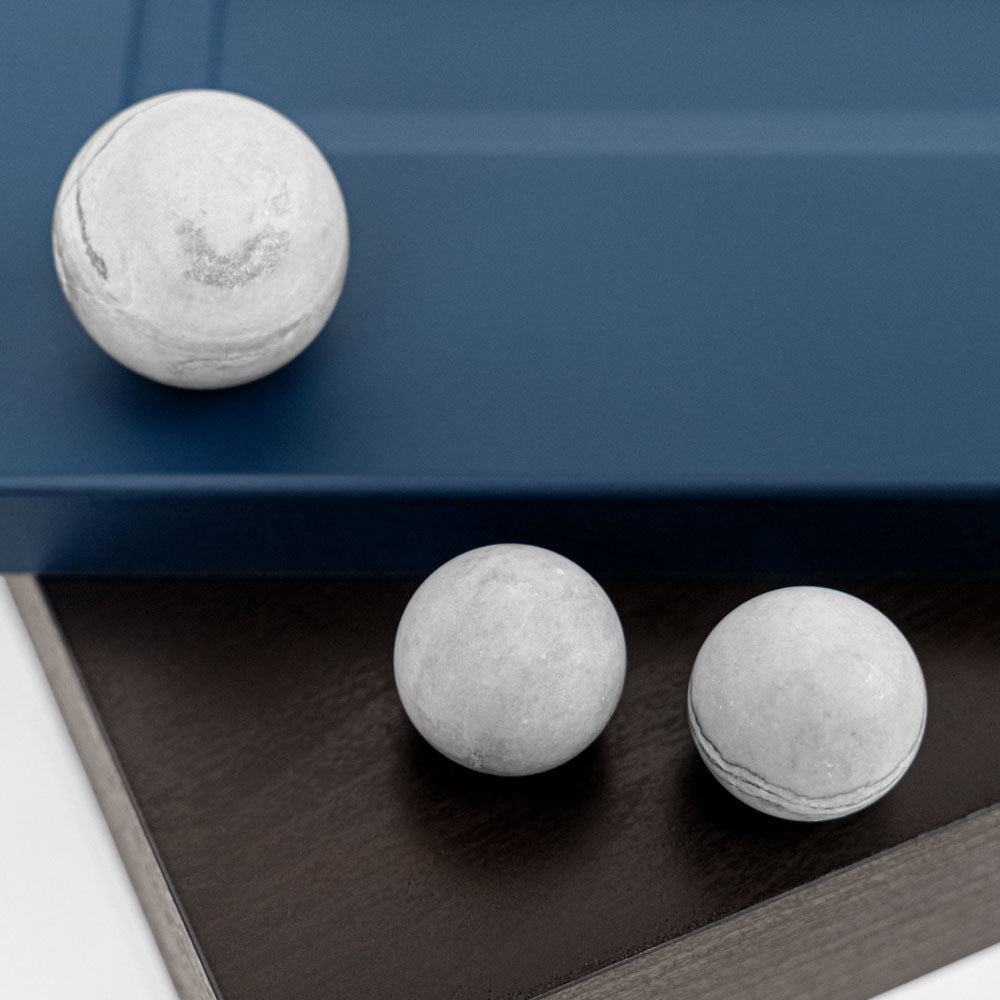 Gałka DR101 | Marmur | Super White