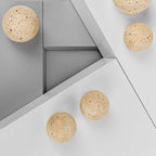 Gałka DR101 | Marmur | Travertine