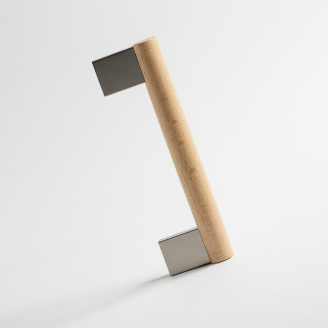 Griff CH076 | Buchenholz + Nickel
