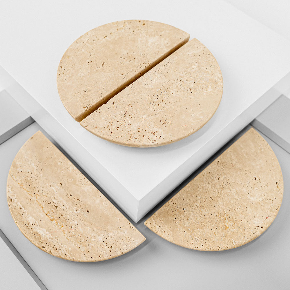 Poignée DR102 | Marbre | Travertine (SET)