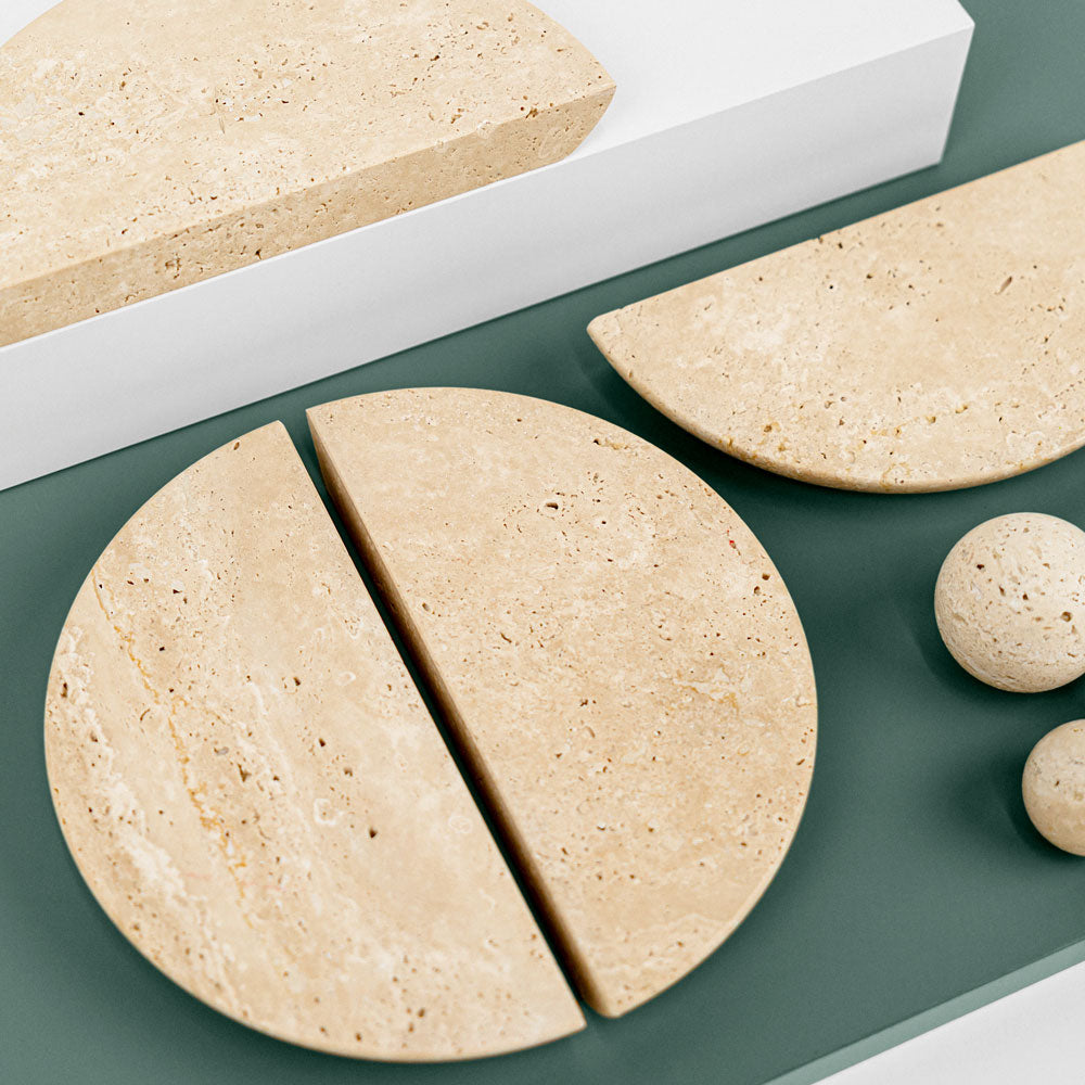 Poignée DR102 | Marbre | Travertine (SET)