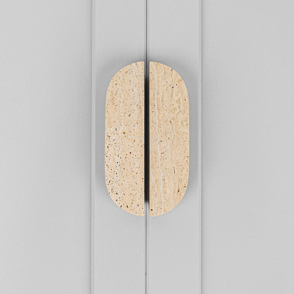 Handtag DR103 | Marmor | Travertine (SET)