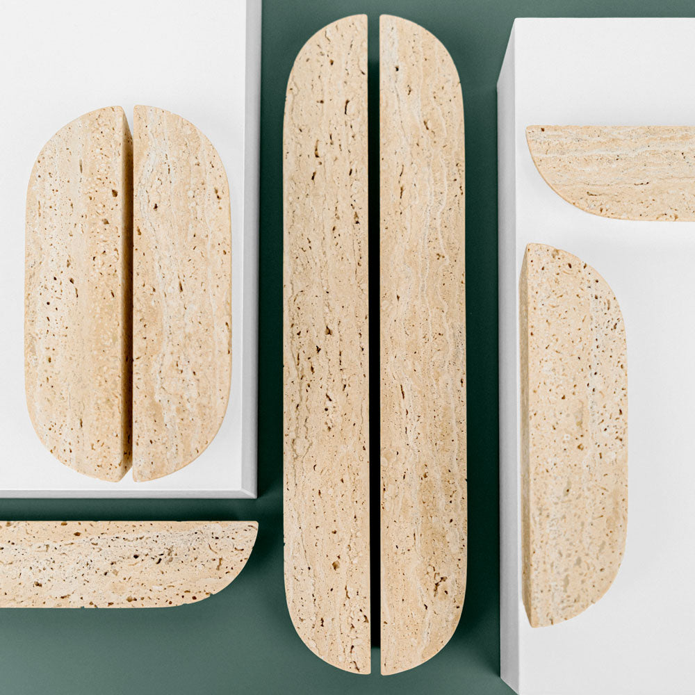 Handtag DR103 | Marmor | Travertine (SET)