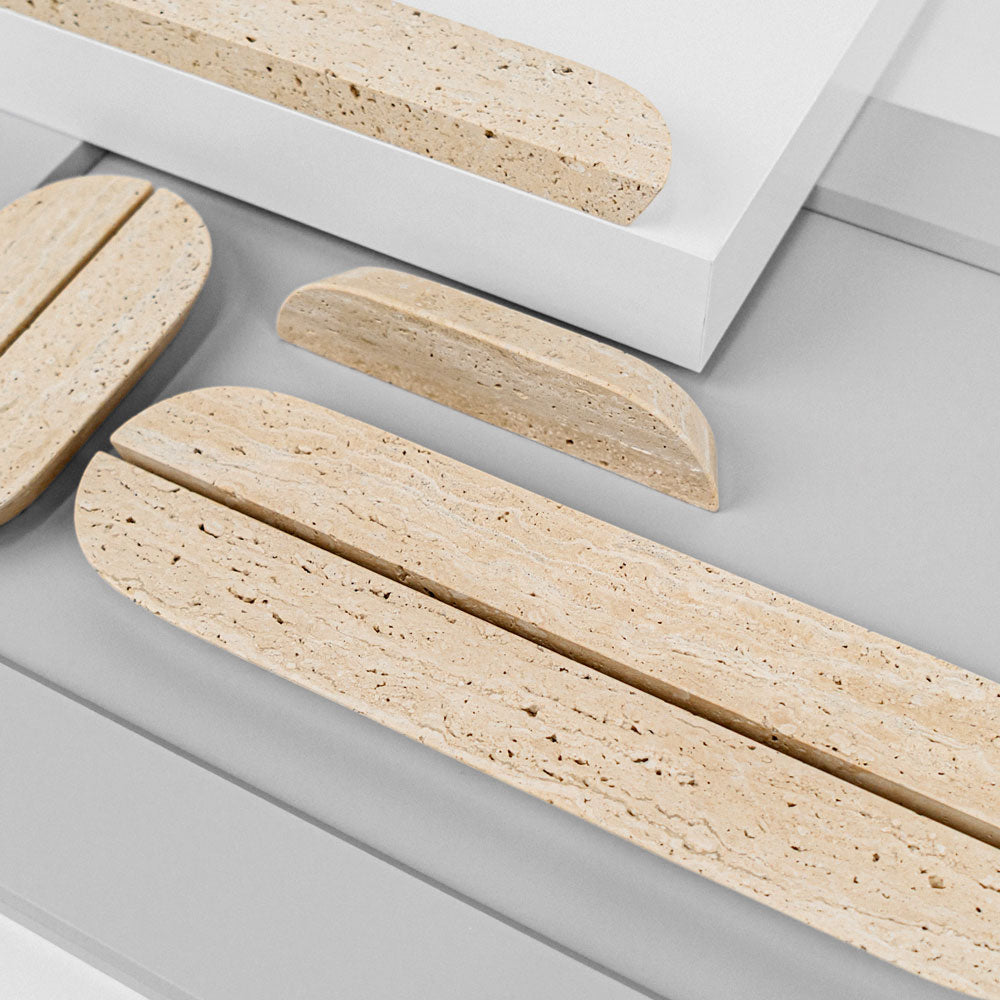 Handtag DR103 | Marmor | Travertine (SET)