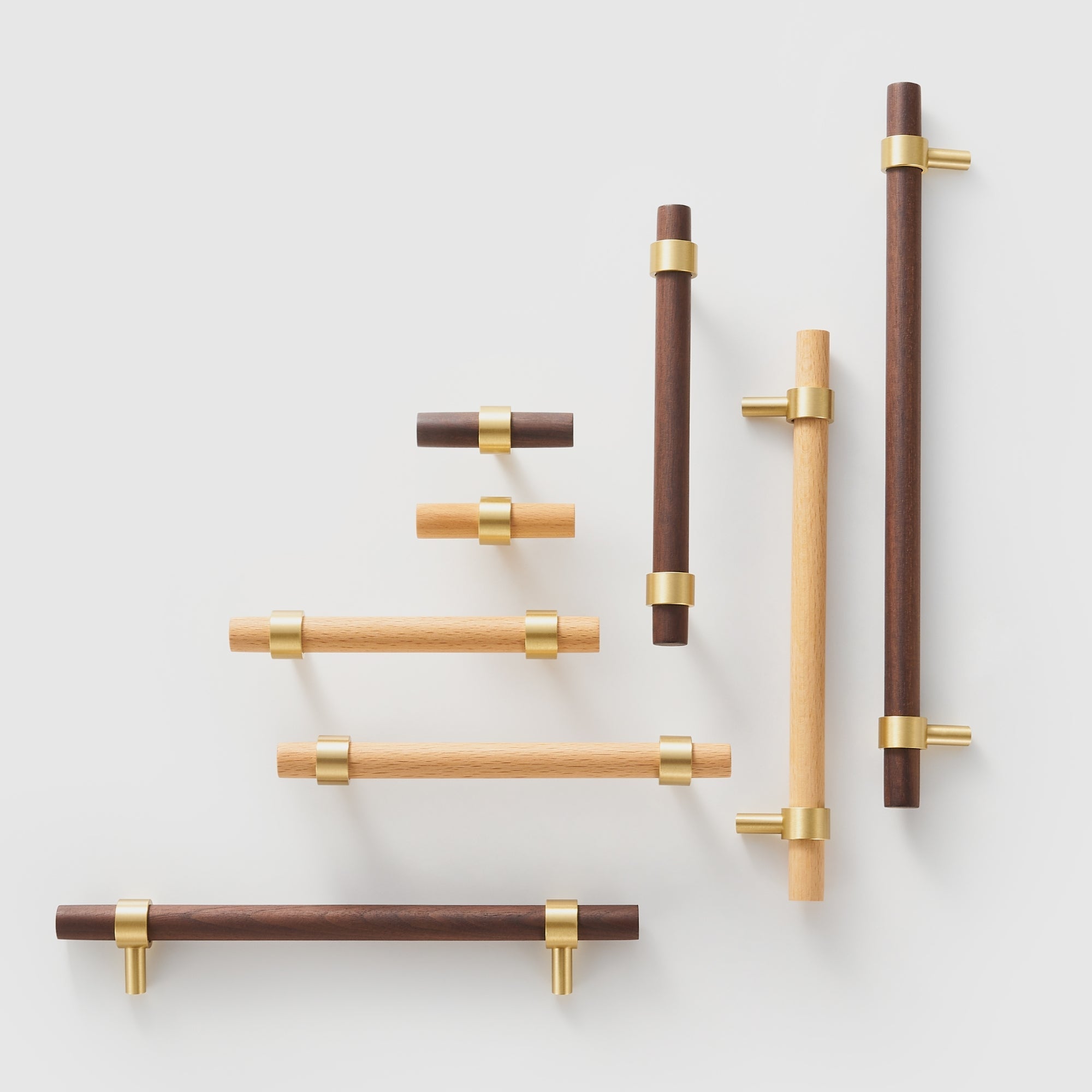 Greb CH025W | Valnød + Messing
