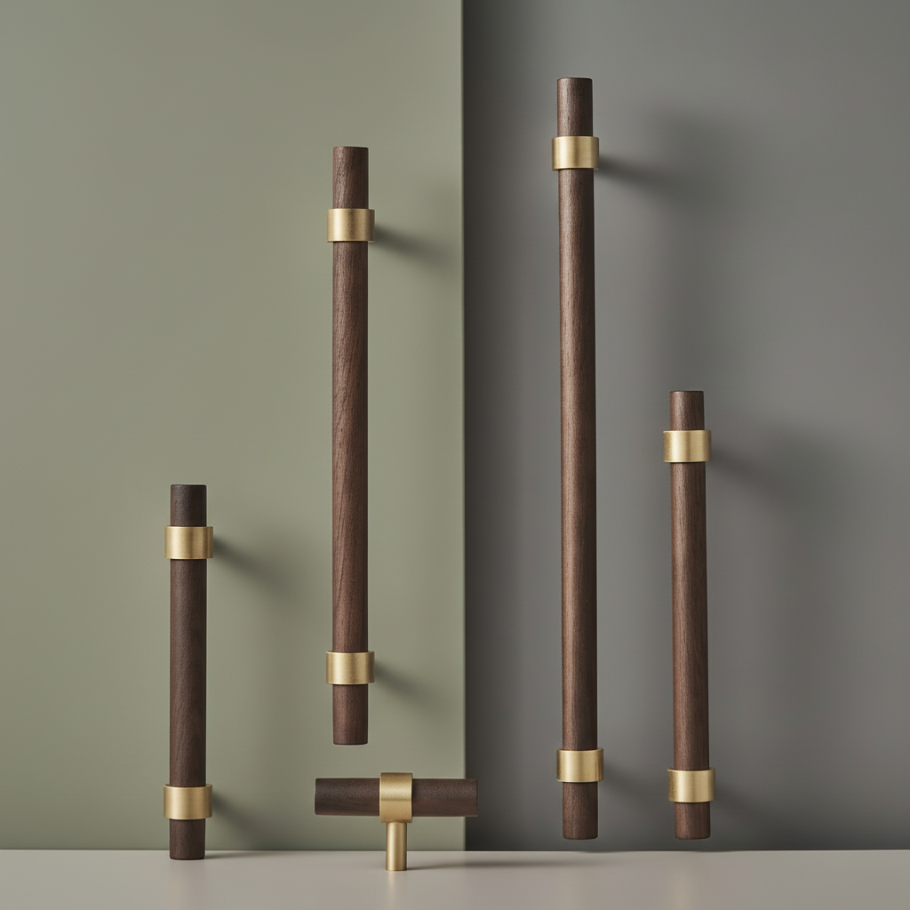 Greb CH025W | Valnød + Messing