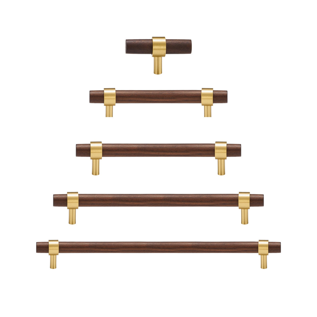 T-Bar CH025W | Walnut + Brass