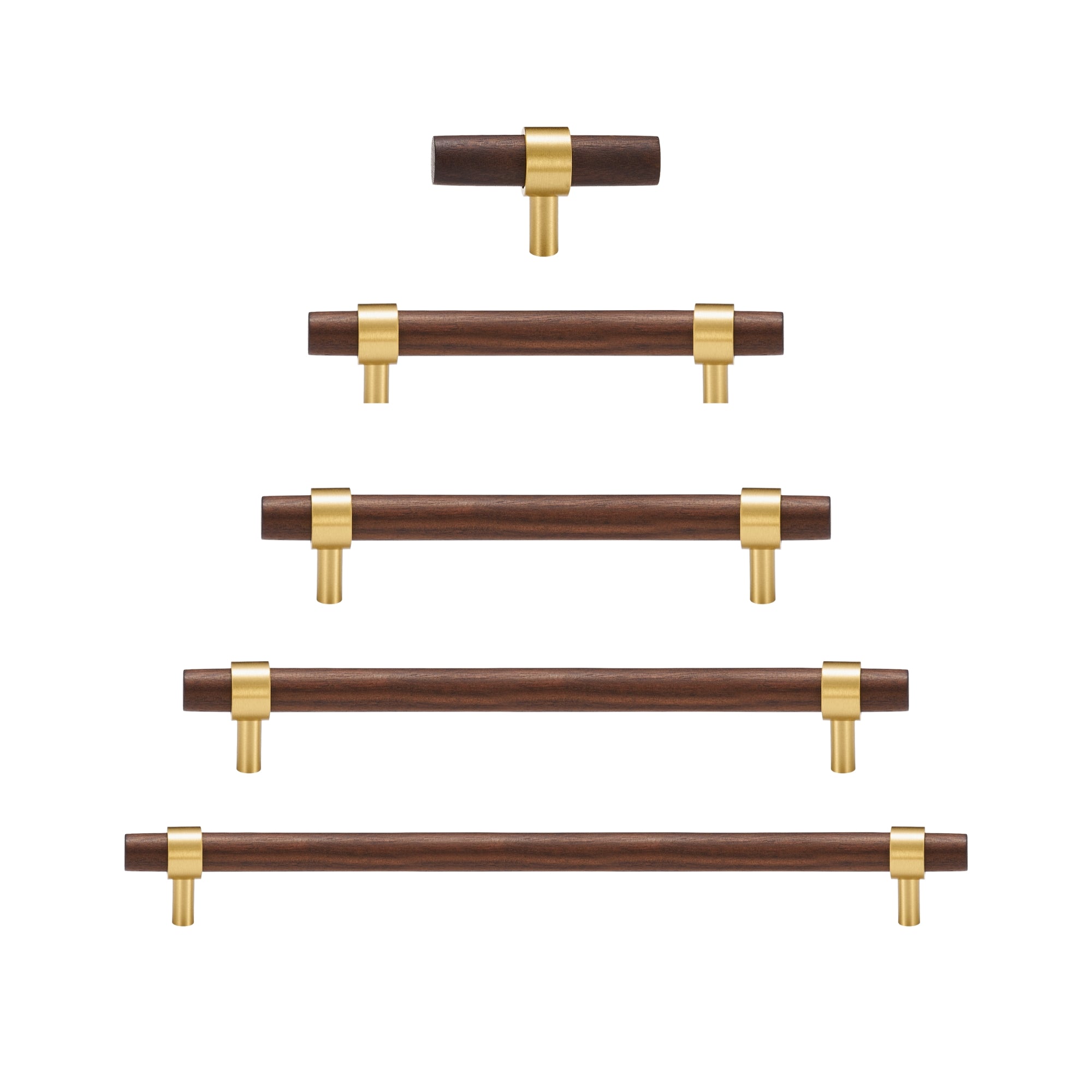 T-Bar CH025W | Walnut + Brass