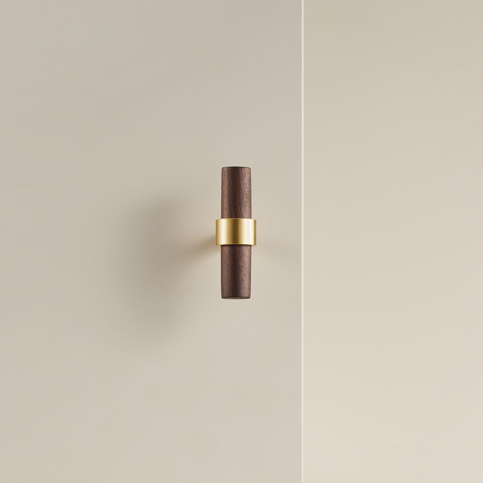 Walnut + Brass