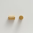 Knob CH035 | Knurled | Brass