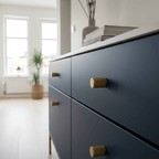 Knob CH035 | Knurled | Brass