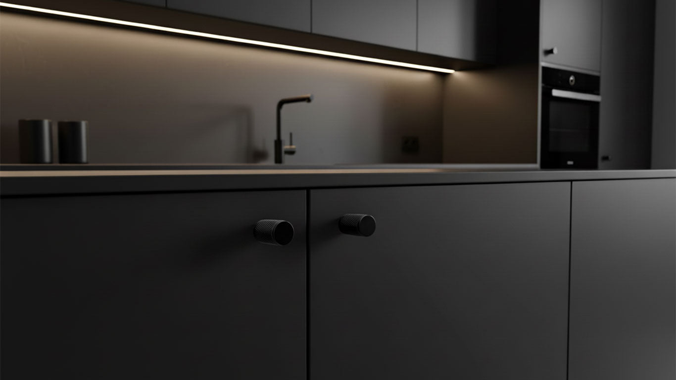 Bouton 1040 | Moleté | Noir