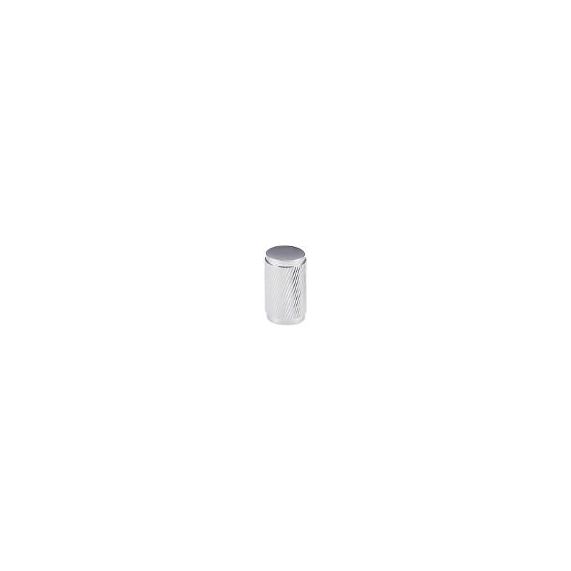 Knob 3146 | Ribbed | Chrome