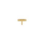 T-bar 3146 | Ribbed | Brass
