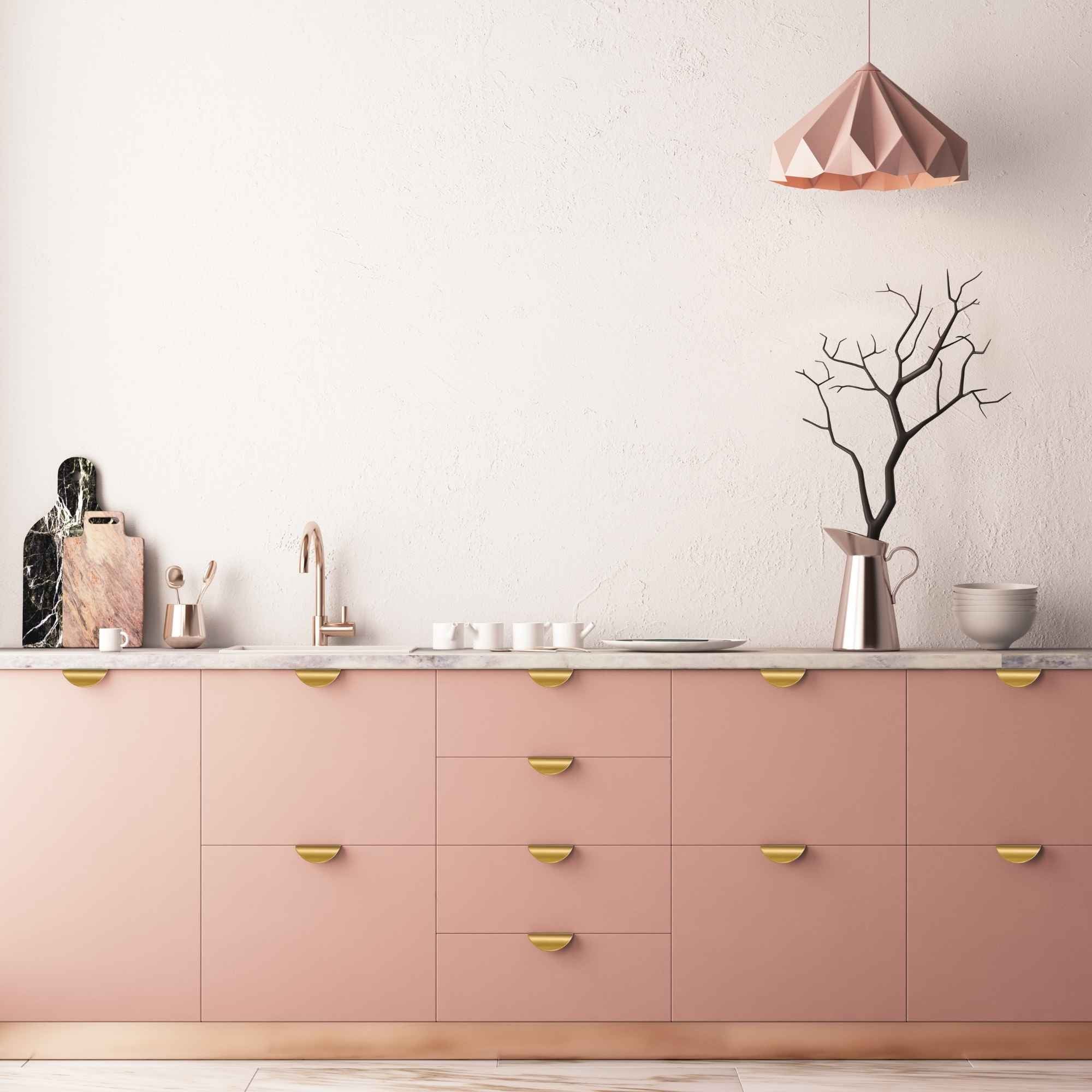 Maniglia CH015 | Profilo | Ottone