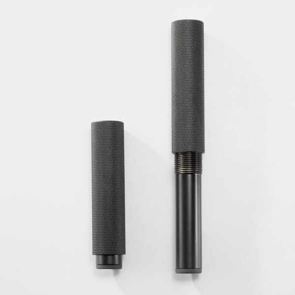 Furniture Legs DL001 | Knurled | Black (2-Pack)