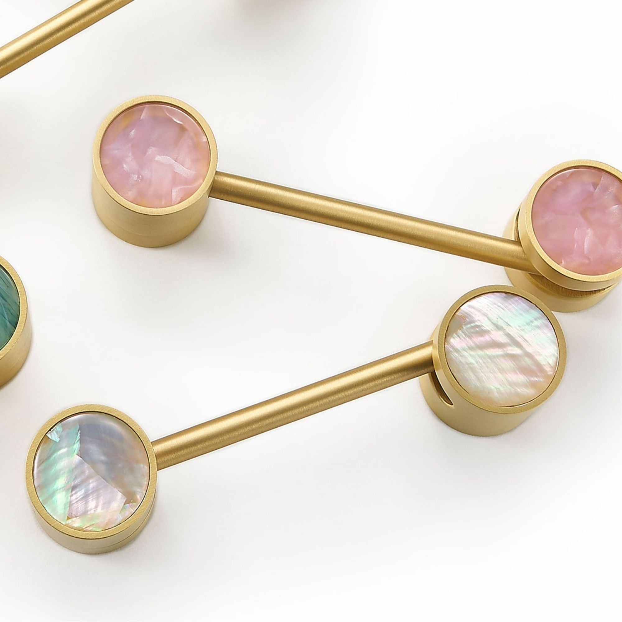 Brass + Abalone shell