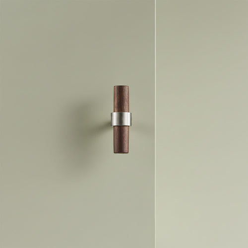 T-Bar CH025W | Noyer + Nickel