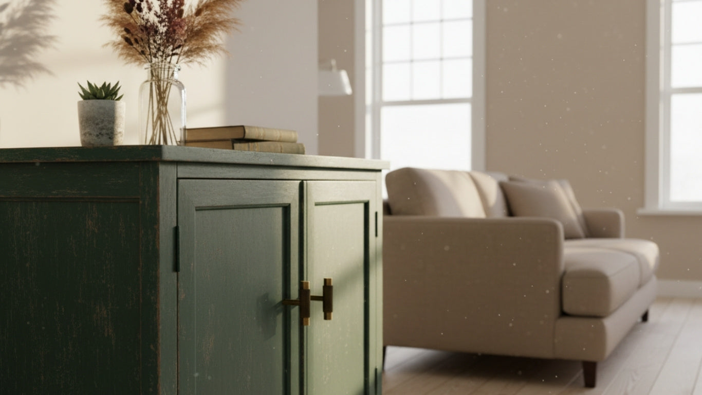 T-Bar CH098 | Gerändelt | Antikes Messing