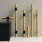 Handgreep 3104 | Messing + Zwart