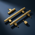 Handle 3138 | Ribbed | Brass