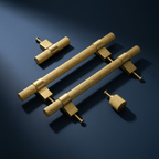 Handle 3138 | Ribbed | Brass
