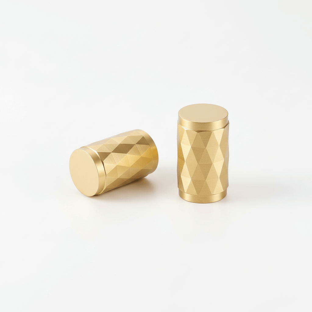 Knop 3117 | Diamant | Messing
