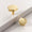 Knob 1055H | Hammered | Brass